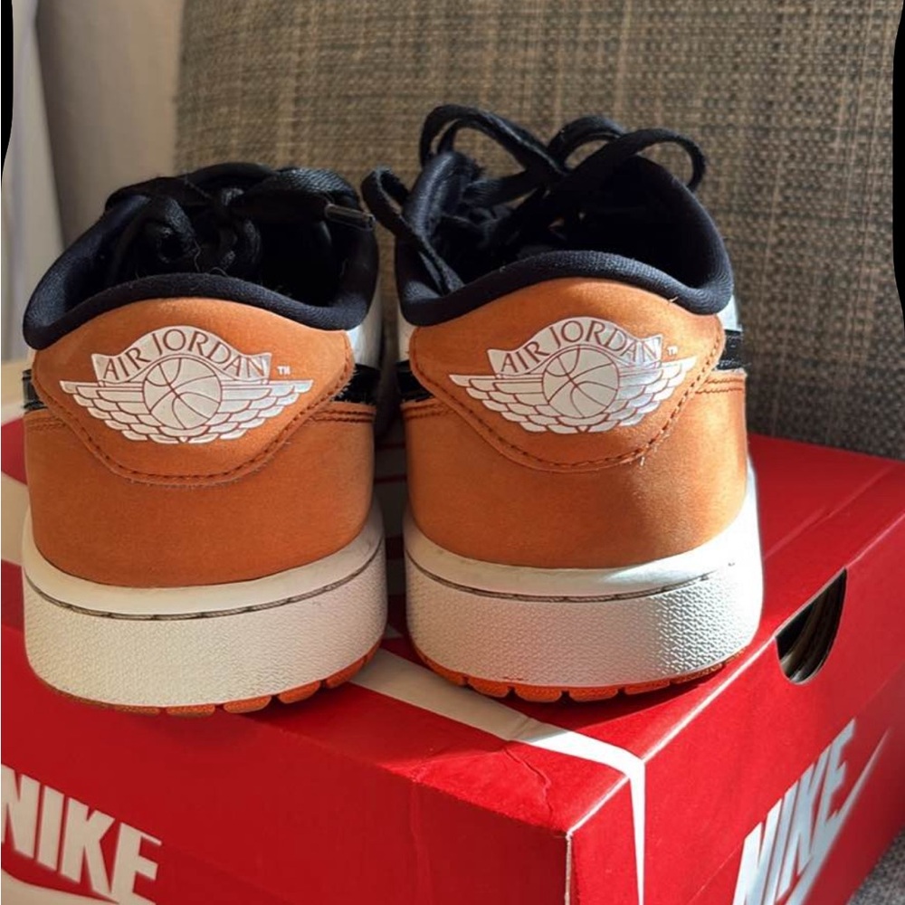 Nike Air Jordan Low in Orange and Black